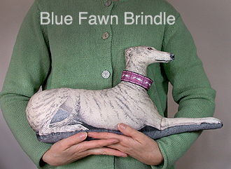 Blue Fawn
                              brindle greyhound throw pillow.